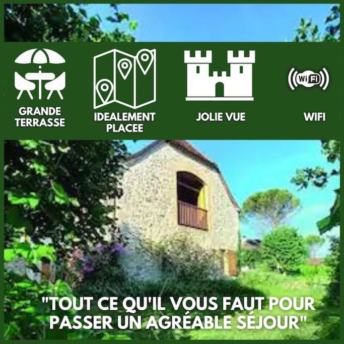 La Sagnarde, Maison En Pierre, Loubressac Exterior foto